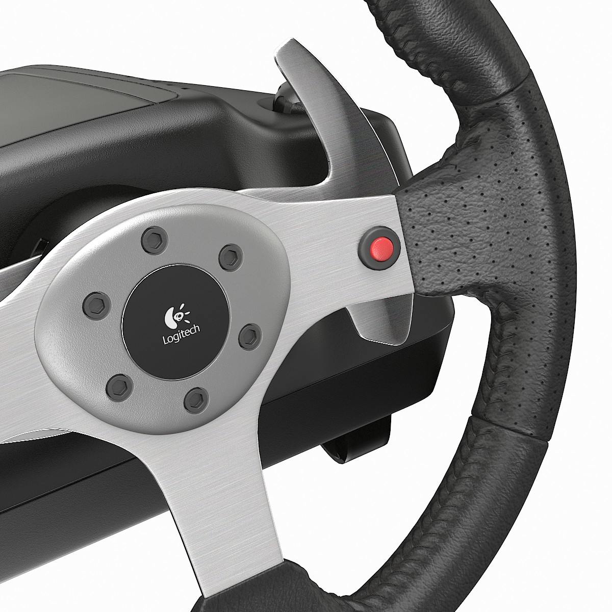 3d Logitech G25 Racing Steering Wheel