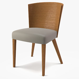 3d dining chair model