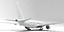 3d model airbus a350-900 plane generic