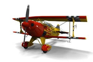 pitts special s-1s sport 3d max