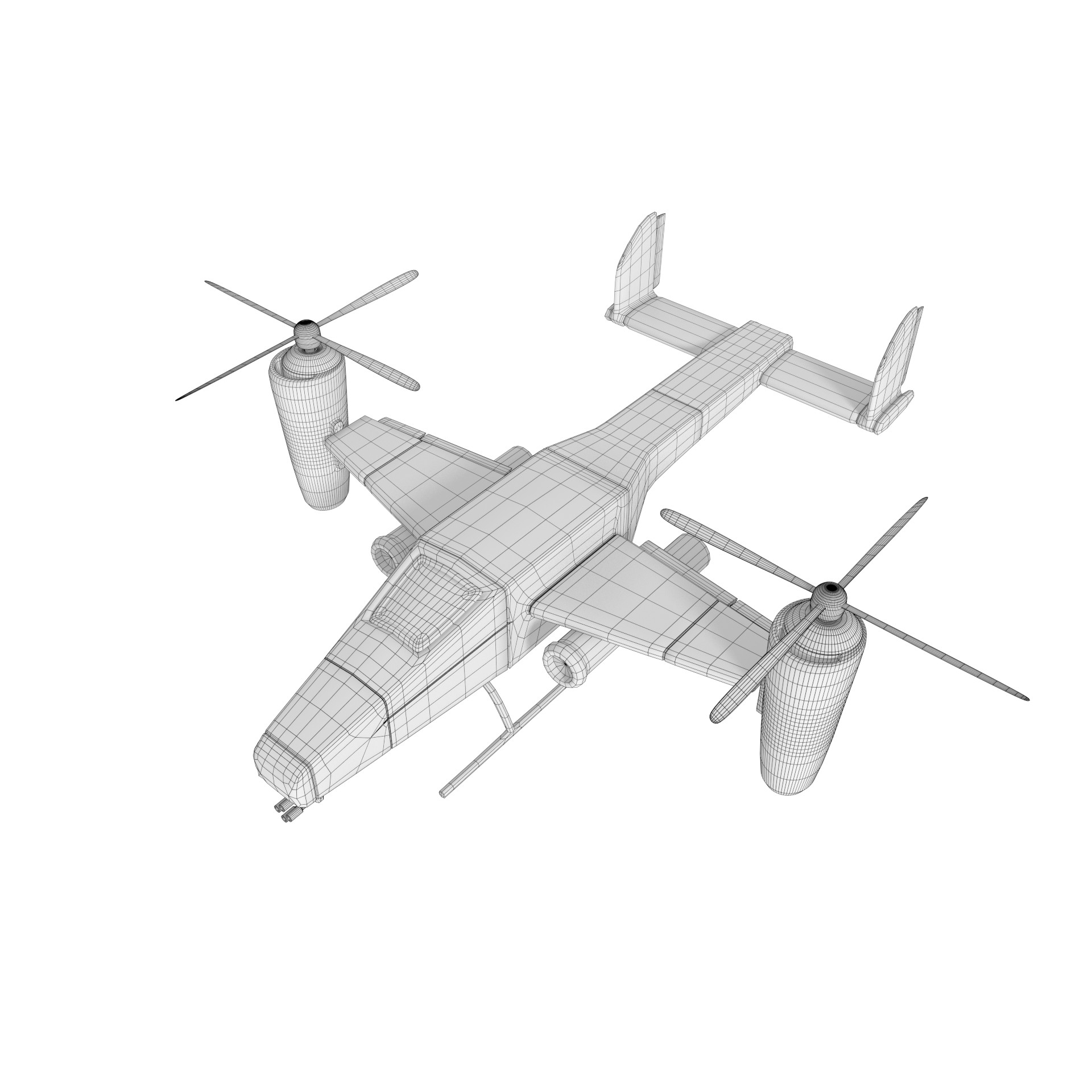 livre Convertiplane Modelo 3D TurboSquid 1135482