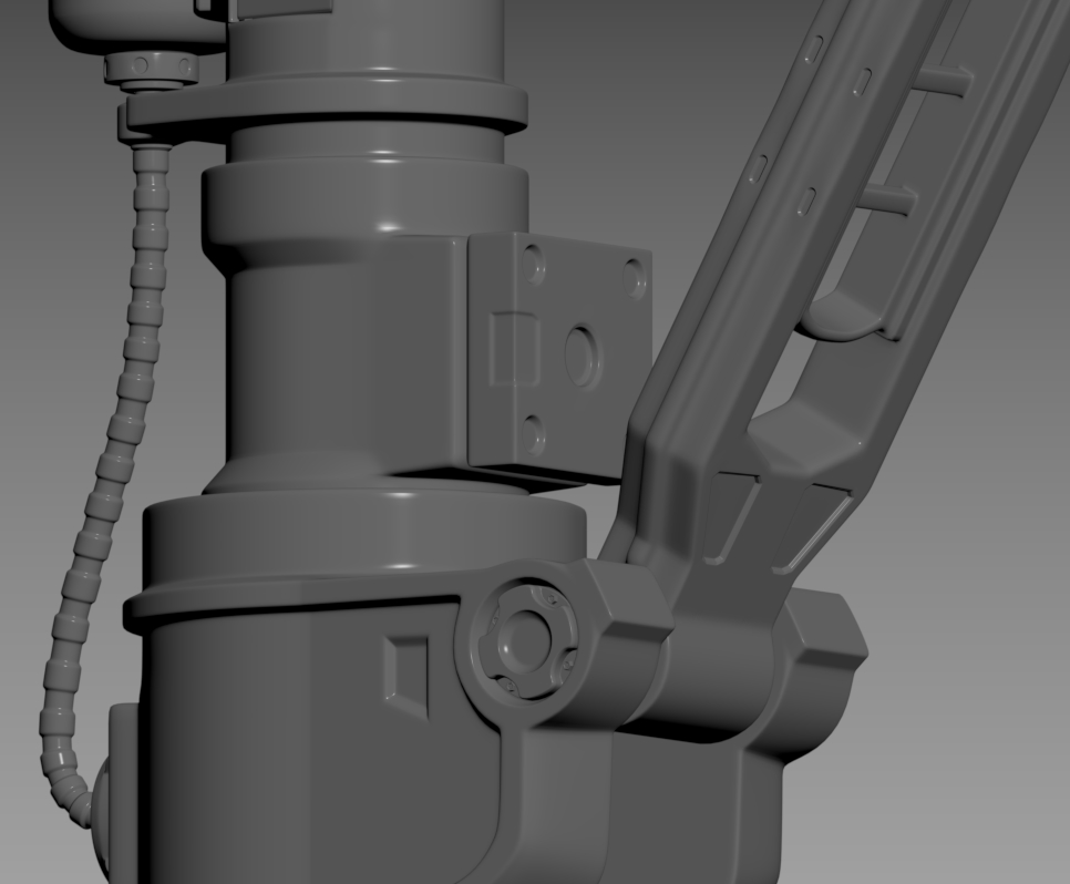 SFリフティングギア3Dモデル TurboSquid 1135785