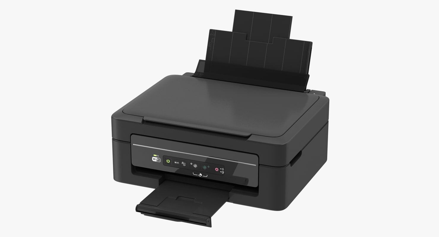 printer scanner combo 3d model