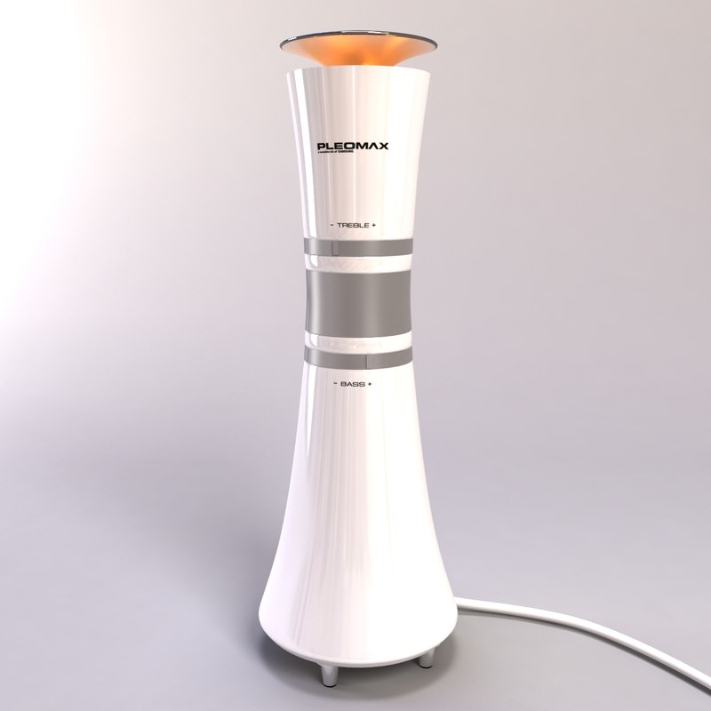 samsung pleomax usb speaker 3d model