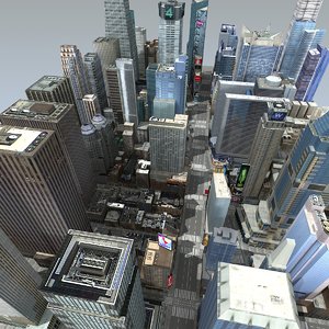 3d new york square time