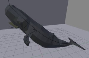 free sperm whale 3d model