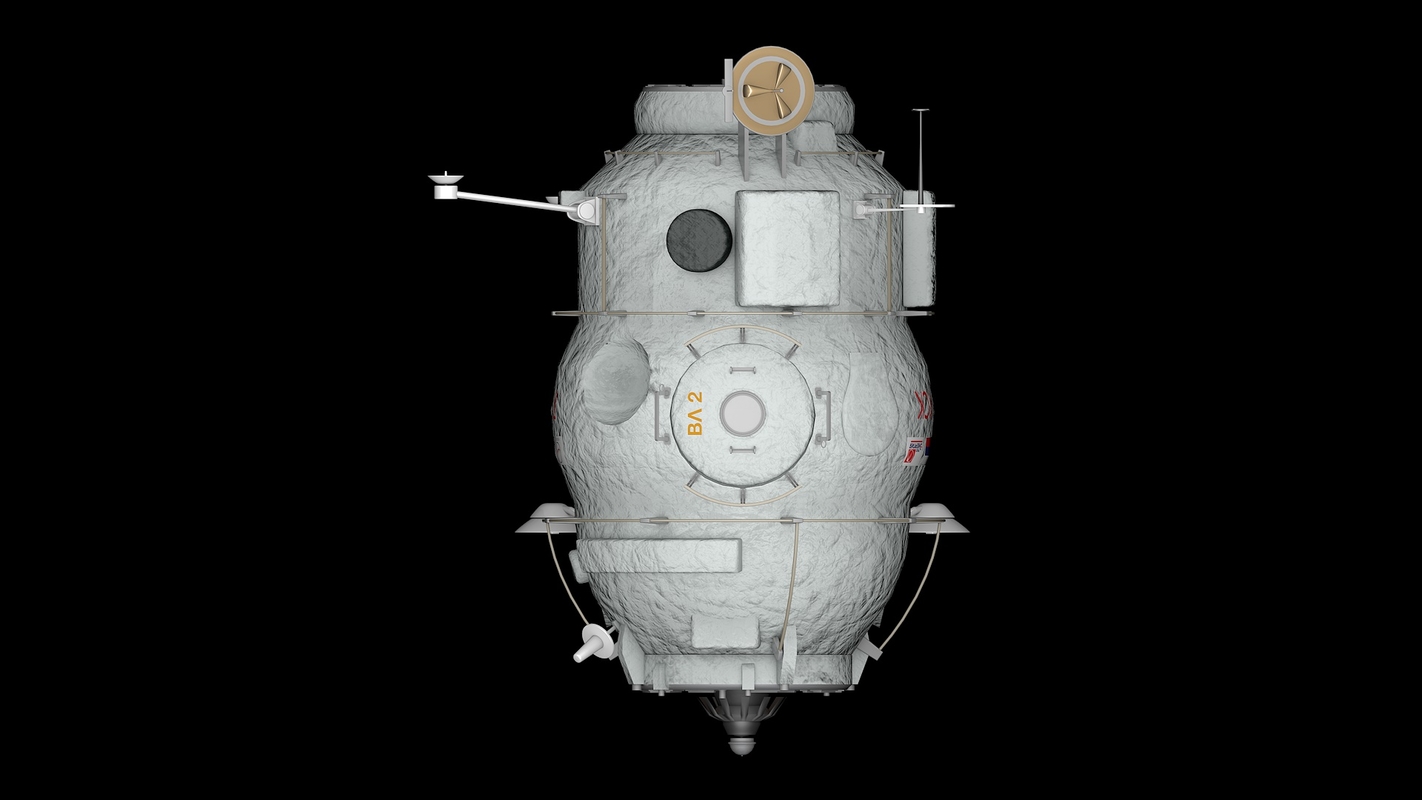 iss module poisk mrm-2 3d model