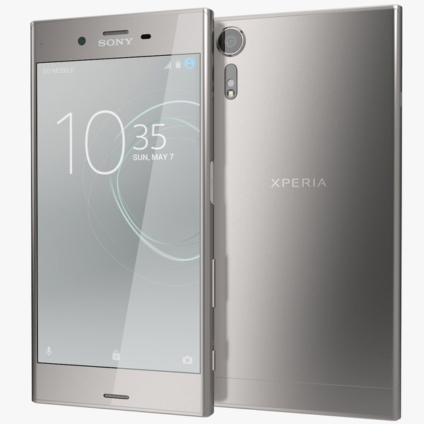 3d Model Realistic Sony Xperia Xzs