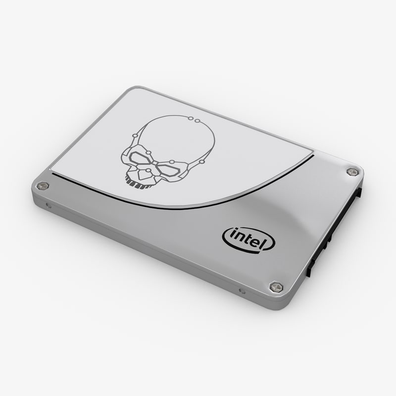 intel 730 ssd 3d model