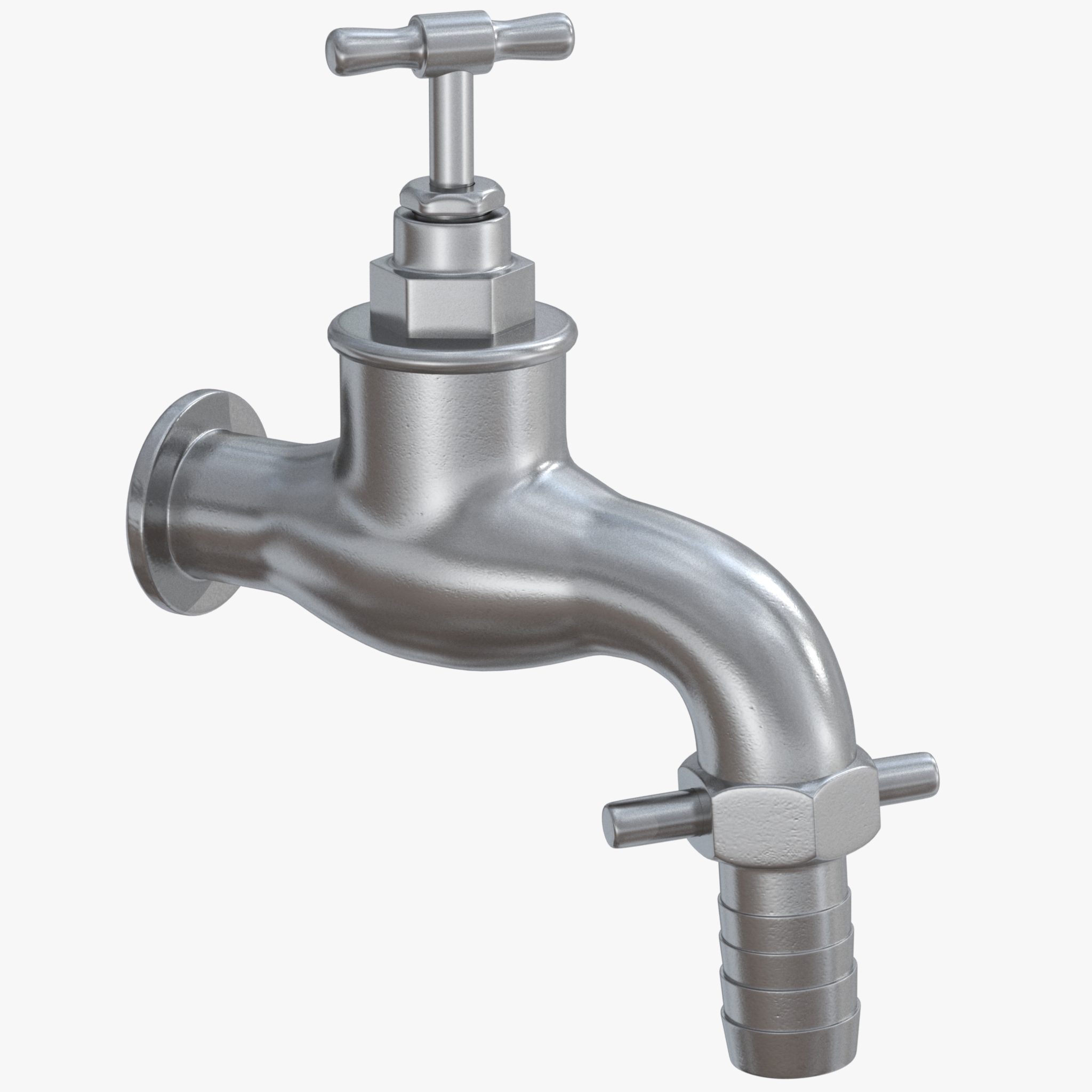 Garden Water Faucet 3d Obj