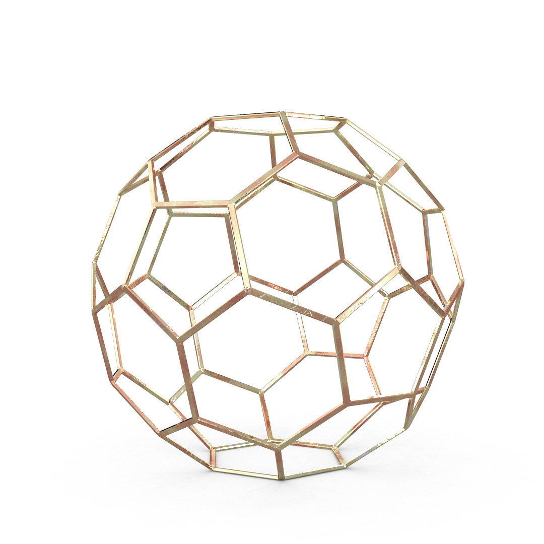 3d 3ds geometric decor objects