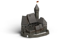 castle 3d model