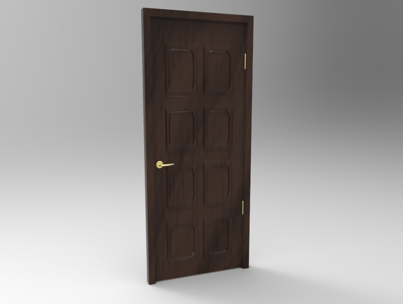 Classic Door Knob 3d Model