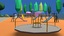 games playground playing 3d model