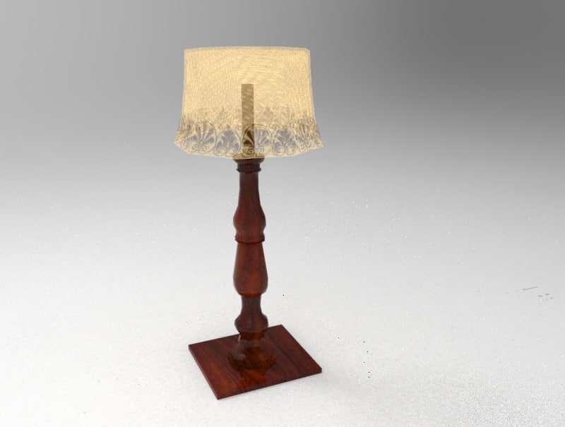Table Lamp With Shade