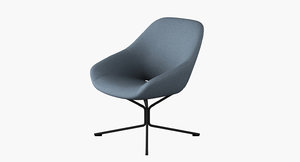 3d model lounge chair