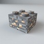 3d model minecraft legos block
