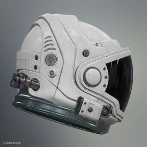 astronaut helmet explorer mk1 3d obj