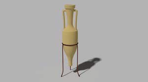 3ds ancient amphora