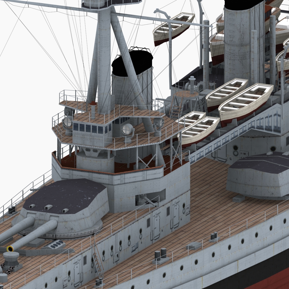 3d hms neptune battleship