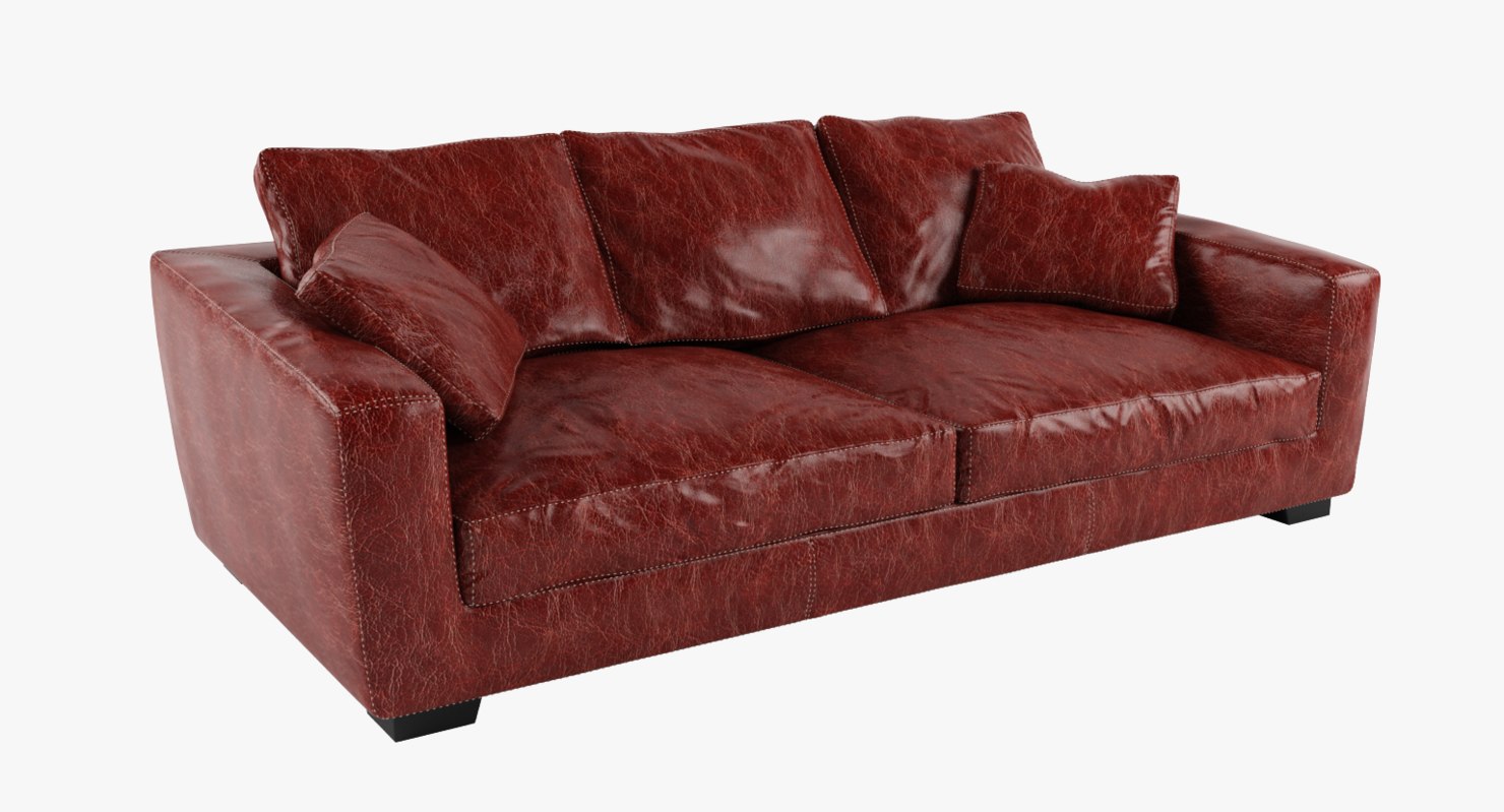 Modern Leather Sofa 3d Image 3d model modern leather sofa Modern Leather Sofa 3d Image 3d model modern leather sofa
