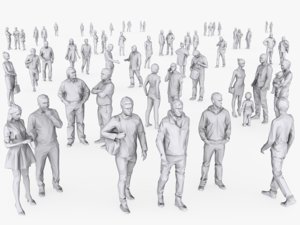 3d complete people pack