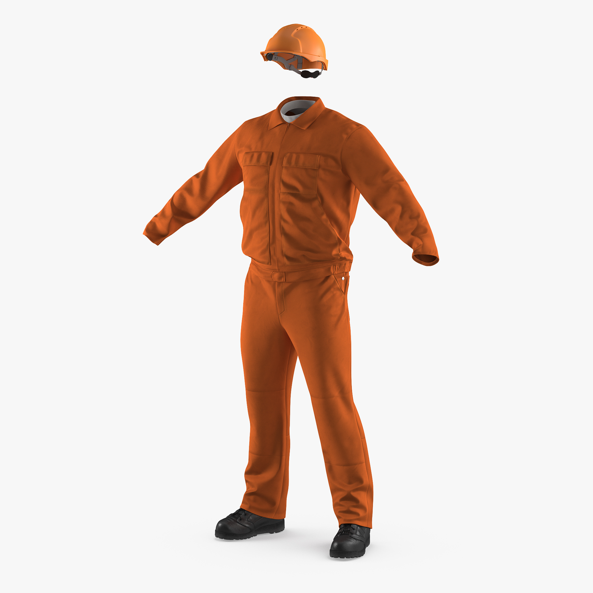 3d factory work wear overalls