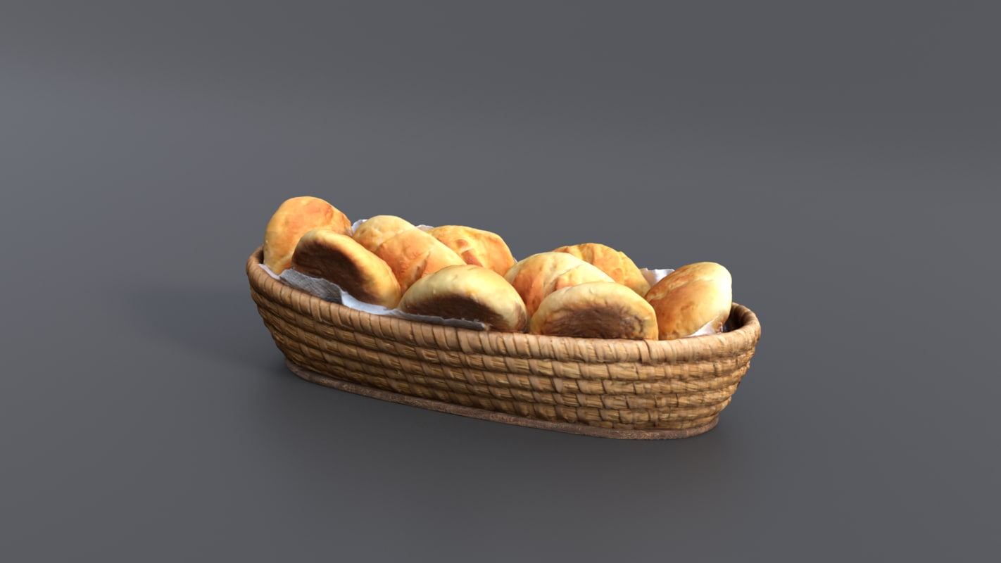 3d simulation bread