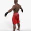3d angry boxer fighter 2 model