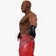 3d angry boxer fighter 2 model