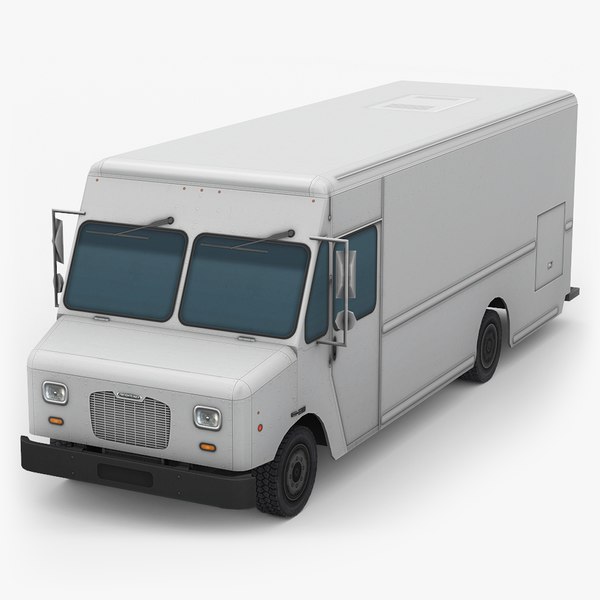 morgan olson step van 3d model