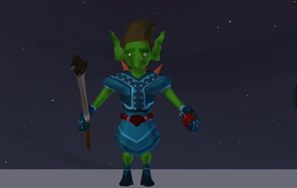 Low-poly Goblin 3d Model