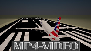 3D Animation Video of Aircraft Take off, Part -2.