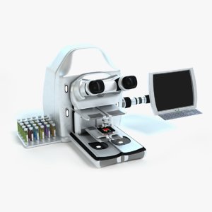 sci-fi microscope 3d 3ds