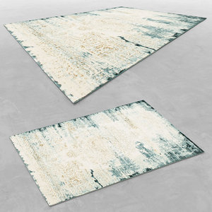 3d wool modern carpet rug