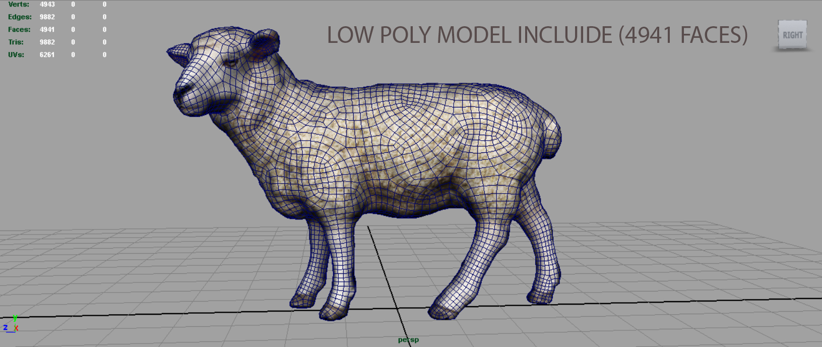 3d model sheep stl