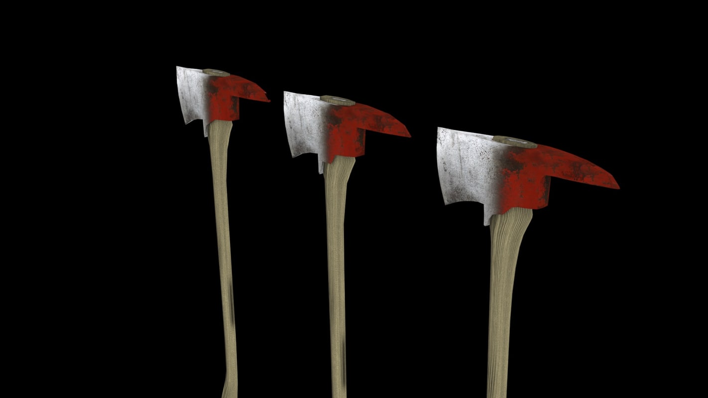 Ax Set Axe 3d 3ds