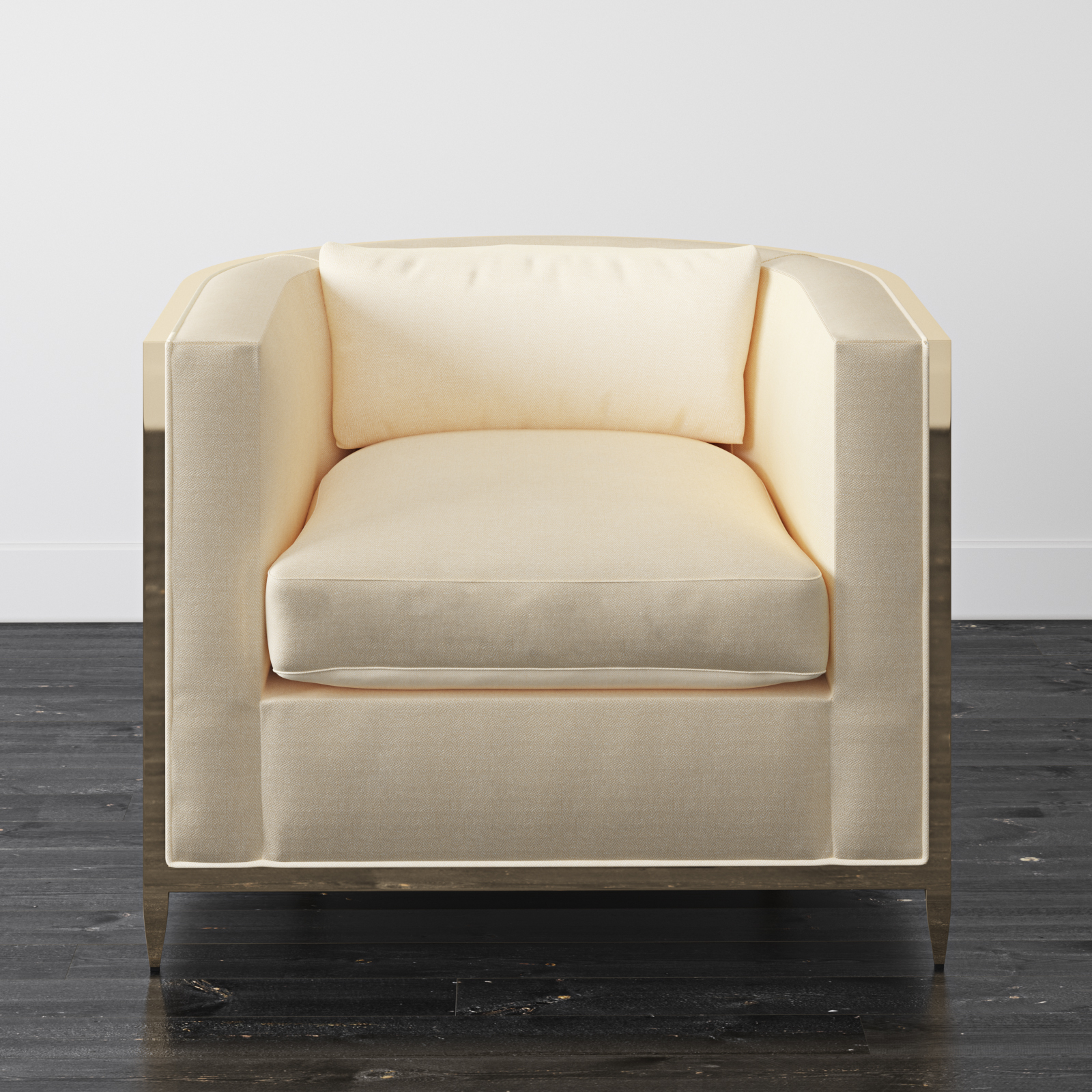 jacques round back armchair