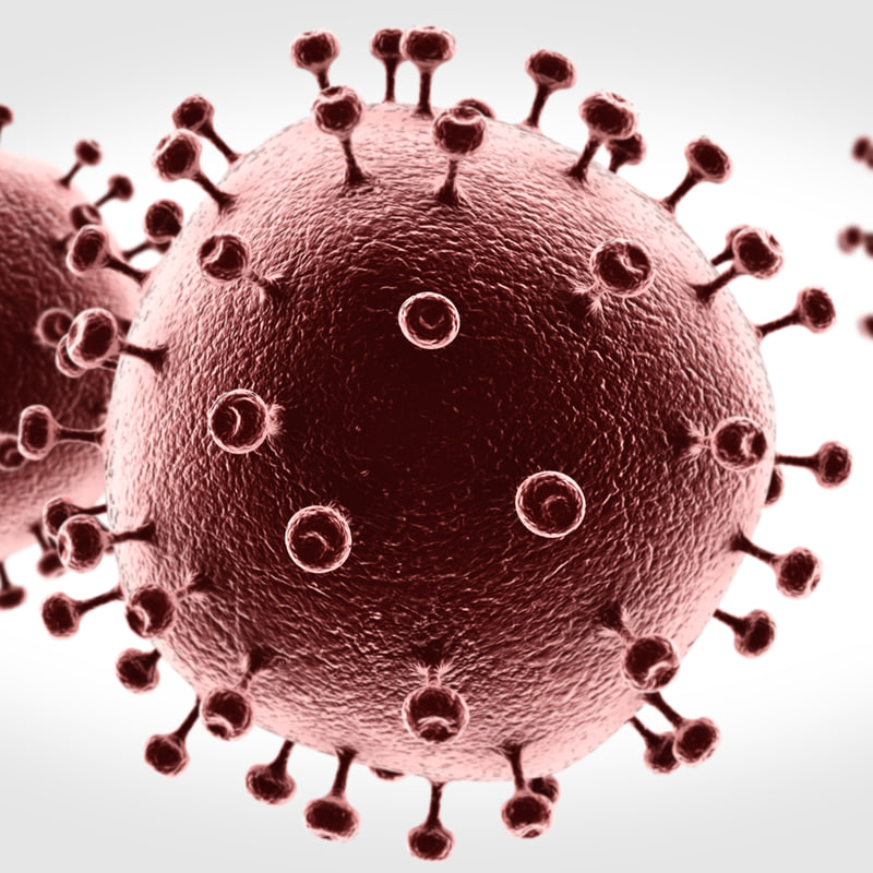 HIV Infection hiv aids virus 3d model