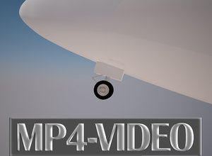 3D Animation Video of Aircraft Take off, Part -3.