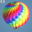 hot air balloon c4d