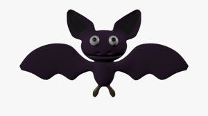 3d cartoon bat