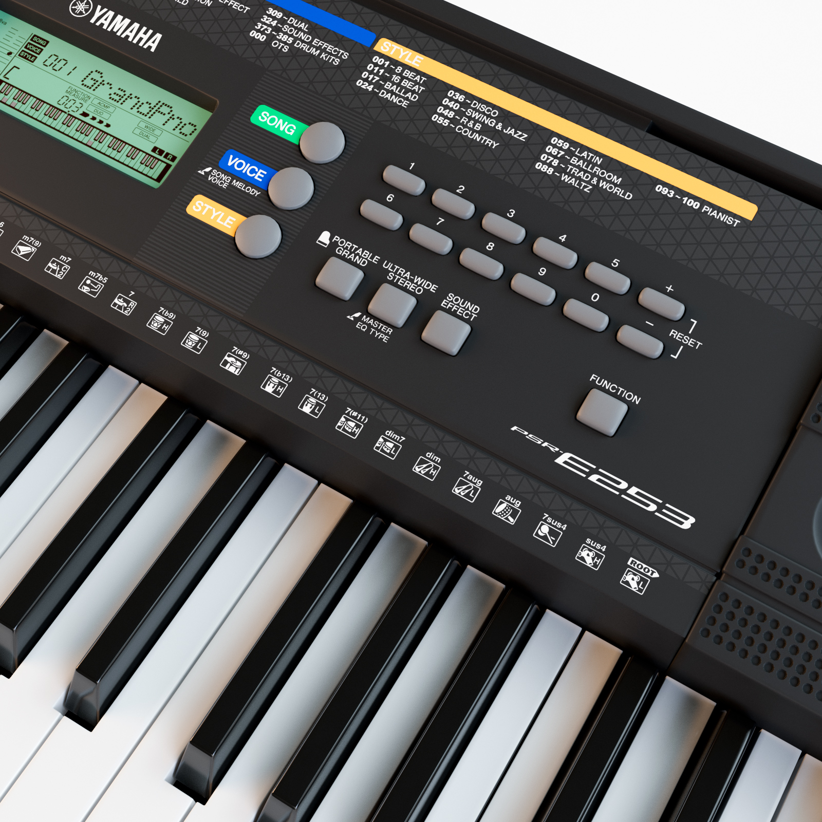 Yamaha psr e423. Синтезатор Yamaha PSR-1700.