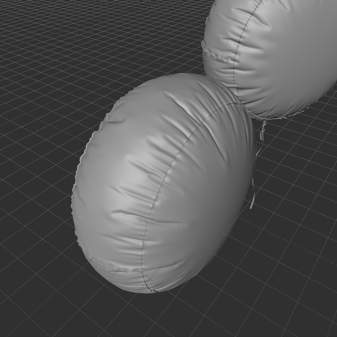 cylinder balloon obj