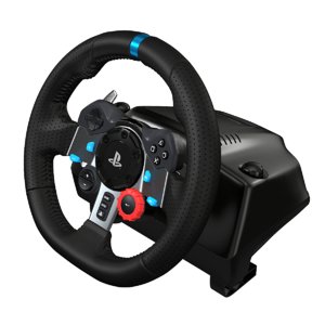logitech g29 steering wheel 3d model