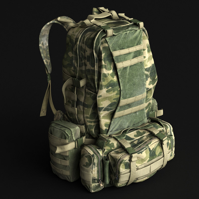 3d Model Of Backpack