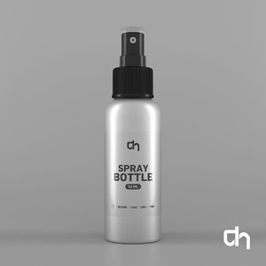 x aluminum spray bottle