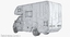gazelle motorhome camper trailer 3d model