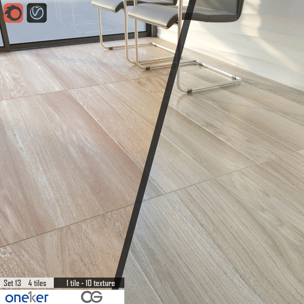 modelo 3d Juego de azulejos Oneker 13 - TurboSquid 1141355