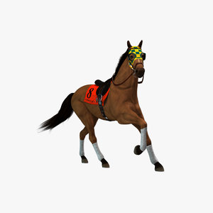 horse animations 3d max